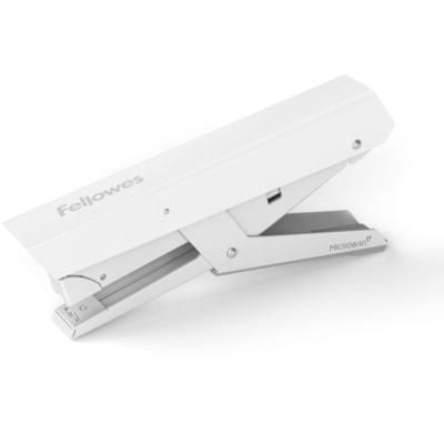Fellowes LX890 Handheld Plier Stapler - Staples Upto 40 Sheet - Staple Size: 1/4" (6.35 mm), 5/16" (7.94 mm) - White - Metal - 1 Each LX890  40 SHEET 