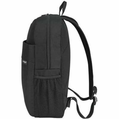 Kensington Simply Portable Lite Carrying Case (Backpack) for 16" (406.40 mm) Notebook, Accessories - Black - Mesh Fabric Body - 900D Polyester Exterior Material - 210D Nylon Interior Material - Shoulder Strap, Handle - 17.72" (450 mm) Height x 12.40" (315 mm) Width x 4.92" (125 mm) Depth - 4.23 gal   