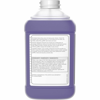 Diversey Speedball Power Cleaner & Degreaser - Concentrate - 2.50 L - Fresh Lemon, Citrus Scent - Butyl-free, Rinse-free, Residue-free, Heavy Duty - Purple - 2 / Carton  