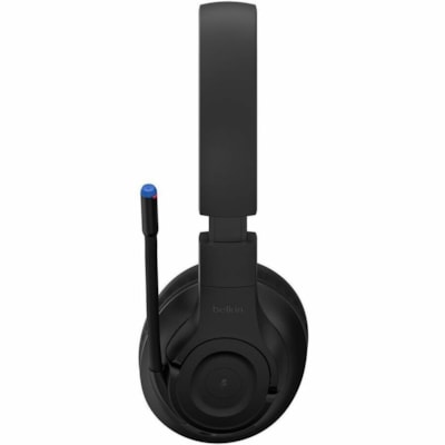 Belkin SoundForm Inspire Wireless Over-Ear Headset for Kids - Stereo - Mini-phone (3.5mm) - Wired/Wireless - Bluetooth - 30 ft (9.14 m) - Over-the-ear - Binaural - Ear-cup - Black EAR HEADSET BLACK 