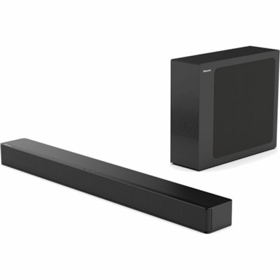 Hisense HS2100 2.1 Bluetooth Sound Bar Speaker - 240 W RMS - Black - Wall Mountable - Tabletop - 50 Hz to 20 kHz - DTS Virtual:X, 3D Surround Sound, Dolby Audio - USB - HDMI OOFER 