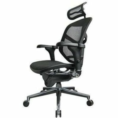 WorkPro Quantum 9000 Chair - Black Seat Color - Mesh Seat Material - Black Back Color - Mesh Back Material - Black Frame Color - Nylon Frame Material - High Back - 5-star Base - Armrest - 1 Each QUANTUM 9000 SERIES 