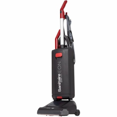 Sanitaire QuietClean SC5500A Upright Vacuum Cleaner - 3.88 L - Bagged - Wand, Crevice Tool, Upholstery Brush - 12" (304.80 mm) Cleaning Width - HEPA - 785.5 gal/min (2973268.89 mL/min) - 10 A - 70 dB(A) Noise Level LIGHT WEIGHT IN HAND QUIET OPERATION- 68DBA