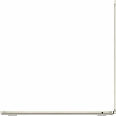 Apple MacBook Air MW103LL/A 13.6" Notebook - Apple M4 - 16 GB - 512 GB SSD - English (US) Keyboard - Starlight - Apple M4 Chip - 2560 x 1664 - macOS Sequoia - Apple - True Tone Technology, In-plane Switching (IPS) Technology, Liquid Retina Display - Front Camera/Webcam - 18 Hours Battery Run Time -  LE M4 CHIP WITH 10-CORE CPU AN D 10-CORE GPU  16GB
