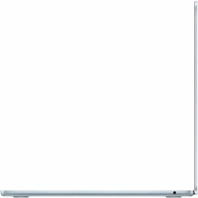 Apple MacBook Air MC7D4C/A 15.3" Notebook - Apple M4 - 24 GB - 512 GB SSD - English (US) Keyboard - Sky Blue - Apple M4 Chip - 2880 x 1864 - macOS Sequoia - Apple - True Tone Technology, In-plane Switching (IPS) Technology, Liquid Retina Display - Front Camera/Webcam - 18 Hours Battery Run Time - IE M4 D APPLE AVEC PROCESSEUR CEN TRAL 10 C URS ET PRO