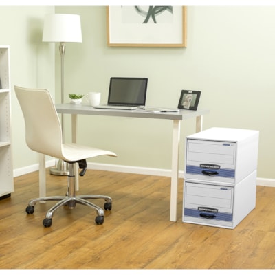 Stor/Drawer® Steel Plus(tm) - Letter - Internal Dimensions: 12.50" (317.50 mm) Width x 23.25" (590.55 mm) Depth x 10.38" (263.52 mm) Height - External Dimensions: 14" (355.60 mm) Width x 25.5" (647.70 mm) Depth x 11.5" (292.10 mm) Height - Media Size Supported: Letter - Heavy Duty - Stackable RE-ENFORCED STORAGE DRAWER LTR SZ  65% REC / 59% PCW