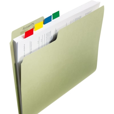 Post-it® Flags - 40 x Red, 40 x Yellow, 40 x Blue, 40 x Green - 1" (25.40 mm) Flag/Note Width x 1 3/4" (44.45 mm) Flag/Note Length - Rectangle - Unruled - Red, Yellow, Green, Blue, Assorted - Dispenser Included - 160 / Pack 4 COLOURS  (RED YEL BLUE GRN) 40 OF EACH CLR  TOTAL 160 FLGS
