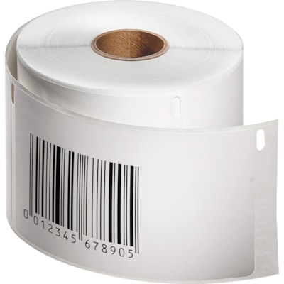 Dymo LabelWriter Large Shipping Labels - 2 5/16" (58.67 mm) Width x 4" (101.60 mm) Length - Rectangle - Direct Thermal - White - 300 / Roll - 300 / Roll 2-5/16" X 4"  300 PER ROLL DYMO