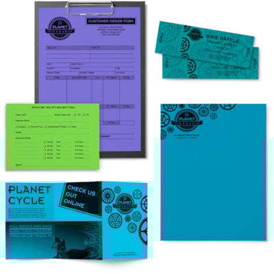 Astrobrights - Papier couleur " Cool " , 5 couleurs assorties - format lettre - 8 1/2 po (215,90 mm) x 11 po (279,40 mm) - 24 lb (10886,22 g) Poids de Base - Sans acide, Sans lignine - Vert, Turquoise sarcelle, Bleu lunaire, Bleu céleste, violet Vénus - 500 / Ramette 8.5 X11 5 COL ASS 500/PK 