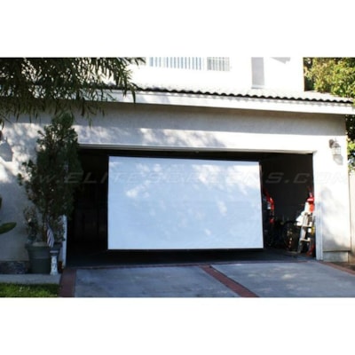Elite Screens Manual M106UWH-E24 106" (2692.40 mm) Manual Projection Screen - Front Projection - 16:9 - MaxWhite - 52" (1320.80 mm) Height x 92.4" (2346.96 mm) Width - Wall/Ceiling Mount g. 16:9  Pull Down Manual Proj ector Screen with AU