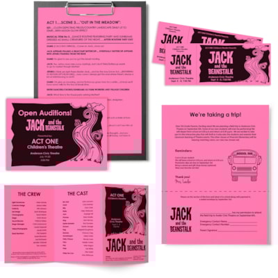 Astrobrights - Papier couleur 21031 - format lettre - 8 1/2 po (215,90 mm) x 11 po (279,40 mm) - 24 lb (10886,22 g) Poids de Base - Sans acide, Sans lignine - Rose pulsar - 500 / Ramette FSC LASER JET D'ENCRE GARANTIE PULSAR ROSE
