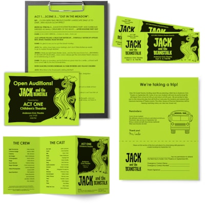 Astrobrights - Papier couleur - Vert Vulcan - format lettre - 8 1/2 po (215,90 mm) x 11 po (279,40 mm) - 24 lb (10886,22 g) Poids de Base - Lisse - Sans acide, Sans lignine, Heavyweight - Vert Volcan - 500 / Ramette FSC LASER INKJET GUARANTEED VULCAN GREEN