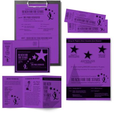 Astrobrights Color Cover Stock - Grape - Letter - 8 1/2" (215.90 mm) x 11" (279.40 mm) - 65 lb (29483.50 g) Basis Weight - Acid-free, Lignin-free - Gravity Grape (Purple) - 250 / Pack FSC LASER INKJET GUARANTEED 
