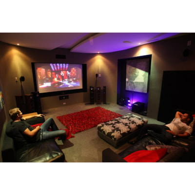 EluneVision Luna 92" Electric Projection Screen - Cinema White  PERP 