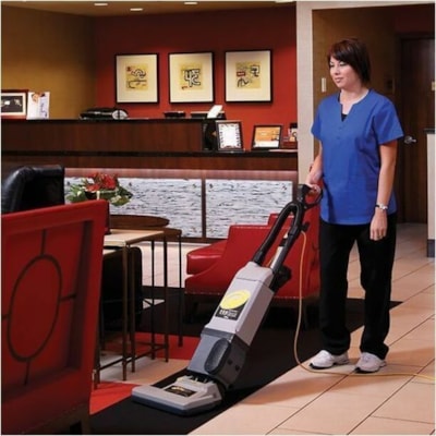 ProTeam ProForce 1500XP Upright Vacuum Cleaner - 924 W Motor - 3.08 L - Brush, Brushroll - 15" (381 mm) Cleaning Width - Carpet, Hard Floor - HEPA - 718.1 gal/min (2718417.27 mL/min) - 67 dB(A) Noise Level  