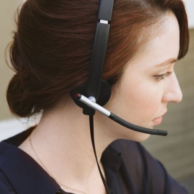 Logitech USB Headset Stereo H650e - Stereo - USB - Wired - 50 Hz to 10 kHz - Over-the-head - Binaural - Supra-aural - Noise Cancelling, Bi-directional Microphone STEREO 