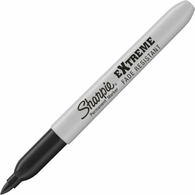 Sharpie Extreme Permanent Markers - 1.1 mm (0.04") Fine Marker Point - Black Ink - 1 Each  