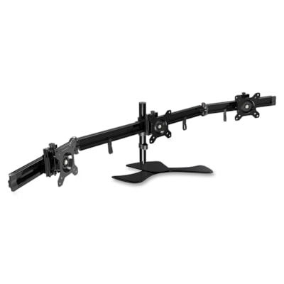 DAC® Mounting Arm for Monitor - Black - 24" Screen Support - 13 lb (5896.70 g) Load Capacity - VESA Mount Compatible - 1 Each MNTR TO 24  WG SENSOR ROTATE 3 POST HEIGHT OF 15.5  (40CM)