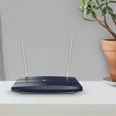TP-Link Archer C50 Wi-Fi 5 IEEE 802.11ac Ethernet Wireless Router - Dual Band - 2.40 GHz ISM Band - 5 GHz UNII Band - 4 x Antenna(4 x External) - 150 MB/s Wireless Speed - 4 x Network Port - 1 x Broadband Port - Fast Ethernet - VPN Supported - Desktop  