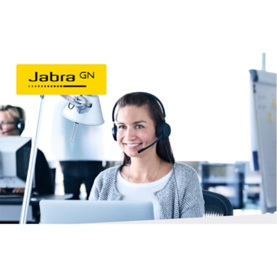 Jabra EVOLVE 30 II Headset - Stereo - Mini-phone (3.5mm) - Wired - Over-the-head - Binaural - Supra-aural - Noise Canceling - Black USB HEADSET 