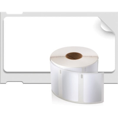 Dymo LW Multi-Purpose Labels - 2 1/4" (57.15 mm) Width x 1 1/4" (31.75 mm) Length - Removable Adhesive - White - 1000 Total Label(s) - 1000 / Roll MULTIPURPOSE 1 000 LABELS/BOX 