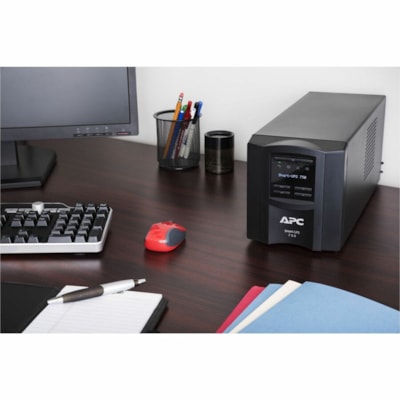 APC by Schneider Electric Smart-UPS 750VA LCD 120V with SmartConnect - Tower - 3 Hour Recharge - 5 Minute Stand-by - 120 V Input - 120 V AC Output - Sine Wave - 6 x NEMA 5-15R Receptacle(s) - 6 x Battery/Surge Outlet - SmartConnect  
