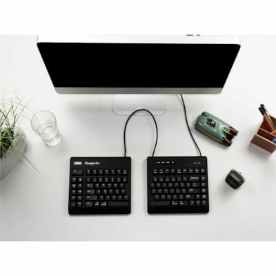 Kinesis Freestyle Pro KB900-RDQ Keyboard - Cable Connectivity