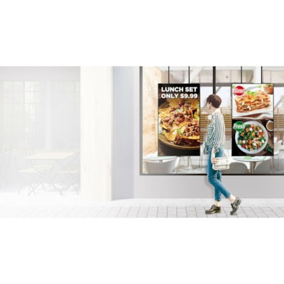 LG 75XS2E-B Digital Signage Display - 75" (1905 mm) LCD - 8 GB - 3840 x 2160 - LED - 2500 cd/m² - 2160p - HDMI - USB - DVI - SerialEthernet - webOS 3.0 - Black  MNTR 
