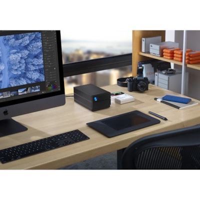 LaCie 2big RAID Professional Desktop RAID Storage - 2 x HDD Supported - 16 TB Supported HDD Capacity - 8 TB Installed HDD Capacity - RAID Supported - 0, 1 RAID Levels - 2 x Total Bays - 2 x 3.5" Bay - 1 USB Port(s) - Desktop  