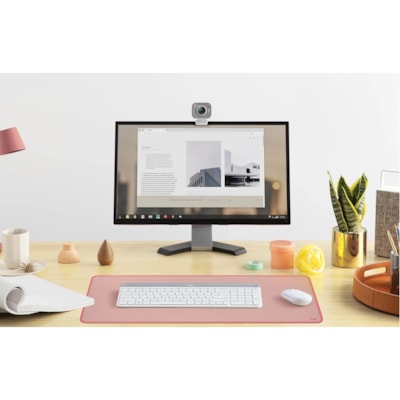 Logitech Slim Wireless Keyboard and Mouse Combo MK470 - USB Wireless RF - USB Wireless RF - Optical - 1000 dpi - Scroll Wheel - Symmetrical - AAA, AA - Compatible with Desktop Computer, Notebook for Windows  