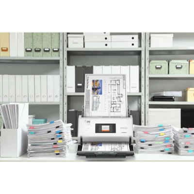 Epson DS-32000 Large Format Sheetfed Scanner - 1200 dpi Optical - 30-bit Color - 24-bit Grayscale - 90 ppm (Mono) - 90 ppm (Color) - Duplex Scanning - USB  Scanner - B11B255201 - Up to 90 ppm/180 ipm - Ver
