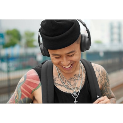 Skullcandy Cassette Wireless On-Ear Headphones - Stereo - AUX - Wired/Wireless - Bluetooth - 30 Ohm - 20 Hz to 20 kHz - Over-the-head - Binaural - Circumaural - Black EADPHONES 
