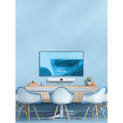 Logitech Video Conferencing Camera - 30 fps - White - USB 3.0 - 3840 x 2160 Video - 3x Digital Zoom - Microphone - Wireless LAN - Network (RJ-45) - For Computer, Notebook  