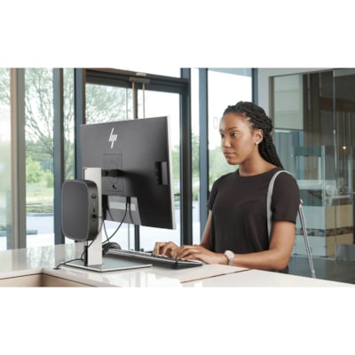 HP t540 Thin Client Ryzen R1305G Dual-core (2 Core) 1.50 GHz - Intel Chip - 8 GB RAM DDR4 SDRAM - 64 GB Flash Radeon Vega 3 Graphics - Gigabit Ethernet - Windows 10 IoT Enterprise - IEEE 802.11ax - DisplayPort - Network (RJ-45) - 6 Total USB Port(s) - 2 USB 2.0 Port(s) - USB Type-C - 45 W  