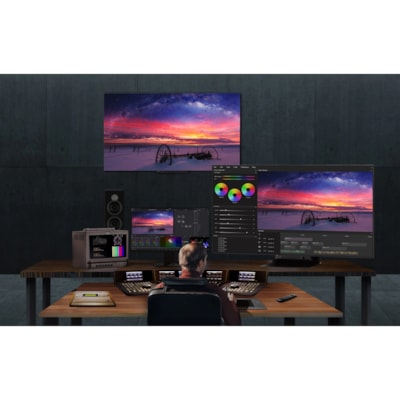 LG UltraFine Display OLED Pro - 65" (1651 mm) OLED - High Dynamic Range (HDR) - 8 GB - 3840 x 2160 - 770 cd/m² - 2160p - HDMI - USBEthernet - webOS 5.0 - Black  MNTR 