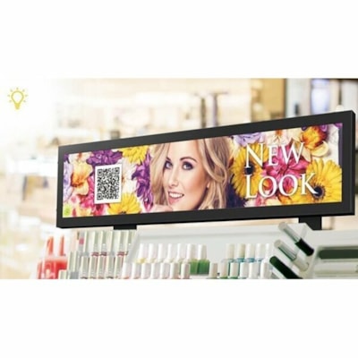 BenQ 35" Smart Stretched Display - BH3501 - 35" (889 mm) LCD - Vertical Alignment (VA) Cortex A53 - 2 GB - Edge LED - 1000 cd/m² - HDMI - USB - SerialEthernet - Android 6.0 Marshmallow - Black  MNTR 