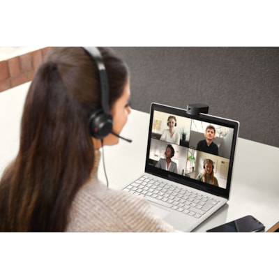Jabra PanaCast 20 Video Conferencing Camera - USB 3.0 Type C - 3840 x 2160 Video - Auto-focus - 117° Angle - Clip - 3x Digital Zoom - Microphone - For Monitor  PERP 