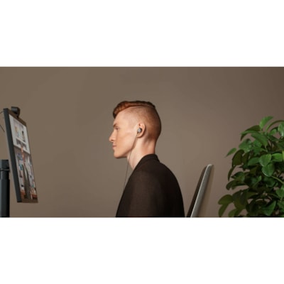 Logitech Zone Wired Earbuds - Stereo - Mini-phone (3.5mm), USB Type C, USB Type A - Wired - 16 Ohm - 20 Hz to 16 kHz - Earbud - Binaural - In-ear - 4.8 ft (1.46 m) Cable - Noise Cancelling, Omni-directional, MEMS Technology Microphone - Graphite  ACCS 
