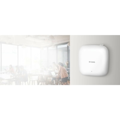 D-Link Nuclias DAP-X2810 Dual Band IEEE 802.11 a/b/g/n/ac/ax 1.76 Gbit/s Wireless Access Point - 2.40 GHz, 5 GHz - 2 x Internal Antenna(s) - Internal - MIMO Technology - 1 x Network (RJ-45) - Gigabit Ethernet - 19.44 W - Wall Mountable, Ceiling Mountable IFI6 ACCESS POINT 