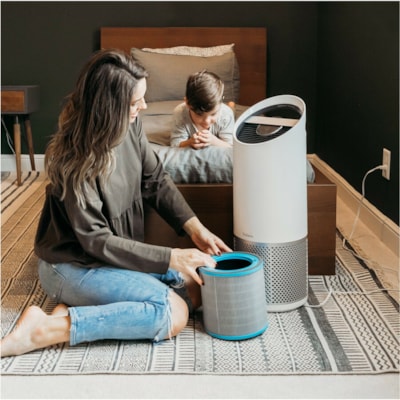 TruSens DuPont Allergy & Flu Filter Anti-Viral with True HEPA - HEPA/Activated Carbon - For Air Purifier - Remove Airborne Particles, Remove Allergens, Remove Virus - 99% Particle Removal Efficiency Particles - Carbon - 1 ALLERGY/FLU TRUE HEPA FOR TRUSENS Z3000/Z3500