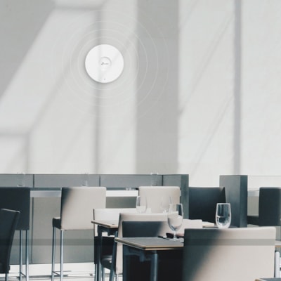 TP-Link EAP650 Dual Band IEEE 802.11 a/b/g/n/ac/ax 2.93 Gbit/s Wireless Access Point - 2.40 GHz, 5 GHz - Internal - MIMO Technology - 1 x Network (RJ-45) - Gigabit Ethernet - 14.70 W - Ceiling Mountable, Wall Mountable  