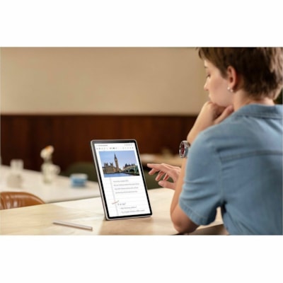 Samsung Galaxy Tab S9 SM-X710 Tablet - 11" WQXGA - Qualcomm SM8550-AC Snapdragon 8 Gen 2 (4 nm) Octa-core - 12 GB - 256 GB Storage - Beige - 3.36 GHz + 2.80 GHz + 2 GHz - Upto 1 TB Memory Card Supported Capacity - microSDXC, microSD Supported - 2560 x 1600 - 12 Megapixel Front Camera - 149 Hours Max  SYST 