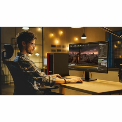 Lenovo - Poste de travail ThinkStation P5 30GA005AUS - 1 Xeon - Technologie vPro - 64 Go - 2 To SSD - Intel W790 Morceau - Windows 11 Pro for Workstations - 1 32 Go Graphiques - NVMe, Serial ATA Contrôleur - Anglais Clavier - Gigabit Ethernet - Réseau sans-fil 16G X4 W11PWS 