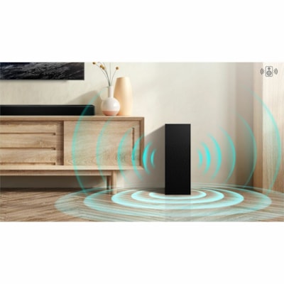 Hisense HS2100 2.1 Bluetooth Sound Bar Speaker - 240 W RMS - Black - Wall Mountable - Tabletop - 50 Hz to 20 kHz - DTS Virtual:X, 3D Surround Sound, Dolby Audio - USB - HDMI OOFER 