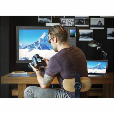 BenQ Photographer SW242Q 24" Class WQXGA LED Monitor - 16:10 - 24.1" Viewable - In-plane Switching (IPS) Technology - LED Backlight - 2560 x 1600 - 1.07 Billion Colors - 400 cd/m² - 5 ms - HDMI - DisplayPort - USB Hub, KVM Switch  MNTR 