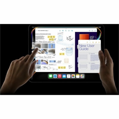 Apple iPad Pro (5th Generation) A2836 Tablet - 11" - Apple M4 - 16 GB - 2 TB Storage - Space Black - M4 Deca-core (10 Core) 4.40 GHz - 2420 x 1668 - True Tone Technology, Ultra Retina XDR Display Display - 12 Megapixel Front Camera - 10 Hours Maximum Battery Run Time  SYST 