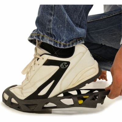 BIOS Medical Anti-Slip Snow Treads - for Shoe - Thermoplastic Elastomer (TPE) - Black UNISEX FIT (SIZE 11-14) 