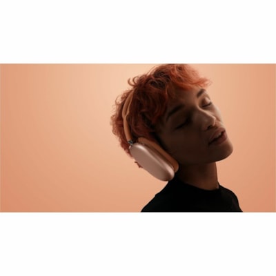 Apple AirPods Max Headset - Siri - Stereo - Wireless - Bluetooth - Over-the-ear, Over-the-head - Binaural - Circumaural - Orange  WRLS 