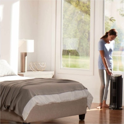 Honeywell - Purificfateur d'air AirGenius4 HFD310C - 250 Pi carré (23225760 mm²) - Noir NOIR  161 CADR 250 PIEDS CARRÉS