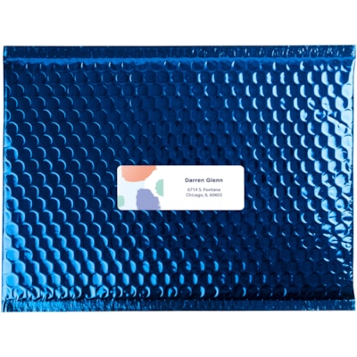 Avery® - Étiquettes rectangulaires blanches avec technologie Sure Feed - largeur de 1 21/64 po (33,78 mm) x longueur de 4 po (101,60 mm) - Permanent Adhésif - Rectangulaires - Laser - Blanc - Papier - 14 / Feuille - 25 Total de feuilles - 350 Total d'étiquette(s) - 350 / emballage PERM. BORD-éCLAIRMC BLANCHES 4"X1-1/3"  350 éTQ./PQT LASER